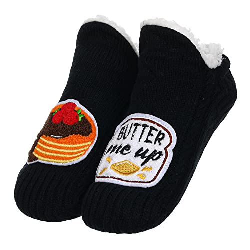 Image of ZYZX Cute Funny Slipper Socks for Women with Grips,Fuzzy Socks Indoor