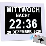 ✅【Ganztägiger Service & Geld sparen】 Kostenlose Rücksendung innerhalb von 30 Tagen. Unser Serviceteam ist ganztägig aktiv und spricht fließend Deutsch, gerne beantworten wir Ihre Fragen. Unsere Digitaluhr ist billiger, hat aber eine Fernbedienung, die bequemer ist als die anderen Tagesuhren. Also fügen Sie es jetzt Ihrem Warenkorb hinzu !!!
