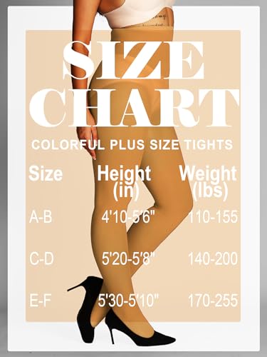 Image of HONENNA Semi Opaque Silky Women Pantyhose Tights, 20+ Colors Invisibly Toe Reinforced 60 Den Size A-E