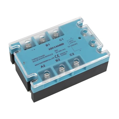 Relé de estado sólido trifásico TSR-80AA de 90-480V CA con 80A
