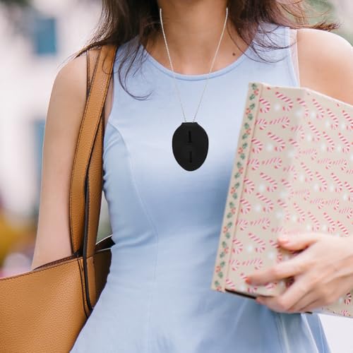 Funda protectora para credencial tamaño estándar de cuero y aluminio portátil 7