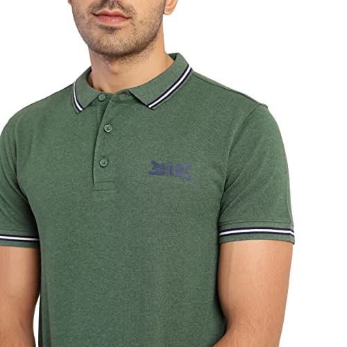Image of Levi's Men's Cotton Regular Fit Stripes Polo T-Shirt