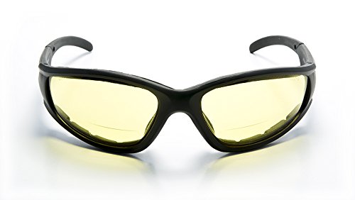 Men Women Bifocal Riding Motorcycle Sunglasses Lens +1.50 +2.00 +2.50 +3.00 (+1.50 Strength, Yello)2