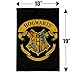 Harry Potter Ilustrated Hogwart's Crest Garden Yard Flag