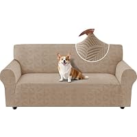 Ystyle Housse Canapé 3 Places, Universelle Élastique Sofa Cover, Kaki