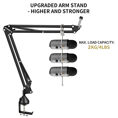 アオケオ『AK35MicrophoneSuspensionBoomScissorArmStand』