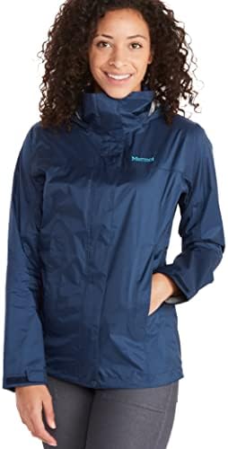 MARMOT Women’s PreCip Rain Jacket | Lightweight, Waterproof, Arctic Navy, Medium