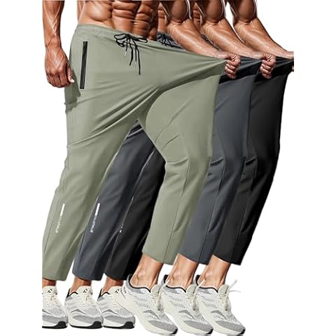 XYXYING Men's Quick Dry Sweatpants 3 Pack Cover