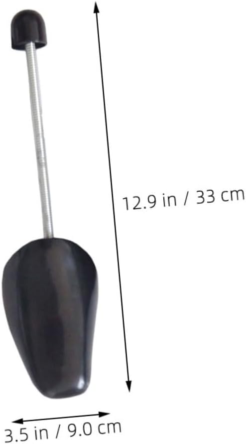 8pcs Men’s Plastic Shoe Trees Adjustable Boot Stretcher Expander for Wide Feet Black Shoe Shape Support Footwear Accessories