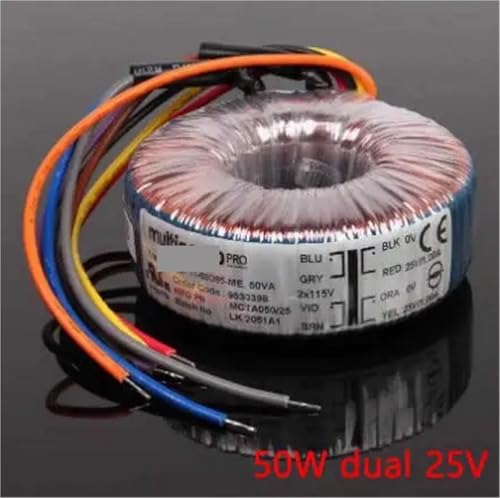 Transformateur toroïdal 50W double 25V avec alimentation stable 50VA - 2