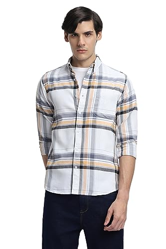 Image of Dennis Lingo Men's Checkered Slim Fit Shirt