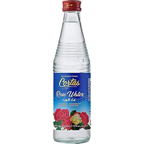 Cortas - Rose Flower Water, 17 Fl Oz (500ml), Large Cover