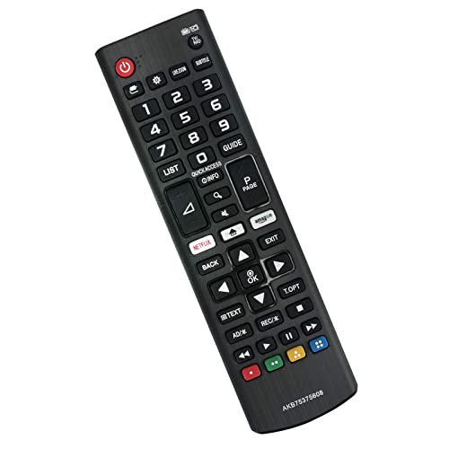 VINABTY AKB75375608 Replaced Remote Control fit for LG 4K UHD TV 55UK7700PTA 50UK6500 50UK6750 55UK6100 55UK6300 65SK8000PTA 65SK8000PVA 65UK64 65UK6400PLF 65UK6450PLC 65UK6470PLC 65UK65 - Image 4