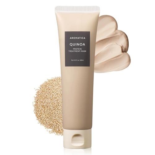 AROMATICA Quinoa Protein Haarbehandlung 5.41oz / 160ml, silikonfrei, sulfatfrei