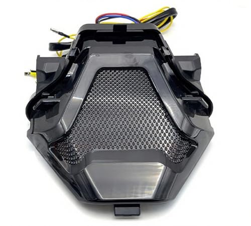 Freno con control de flujo dinámico en luz trasera para motocicletas MT03 y MT25
