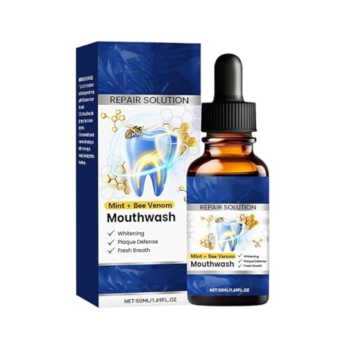 Collutorio, Cura Orale Quotidiana Delicata, Comodo Flacone Da 50 Ml, Per L'alitosi, Collutorio Sano Orál Rinse, Rinfresca L'alito Istantaneamente, Per Donne E Uomini, Uso Domestico In Viaggio