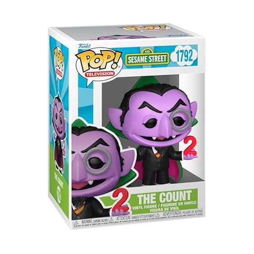 Funko Barrio Sesamo Figura Vinilo Sesame Street - The Count (Pop! Television) 1792 Sin clasificar Pop! Standard | Ya disponible en tu tienda friki favorita! En mundofriki.es!