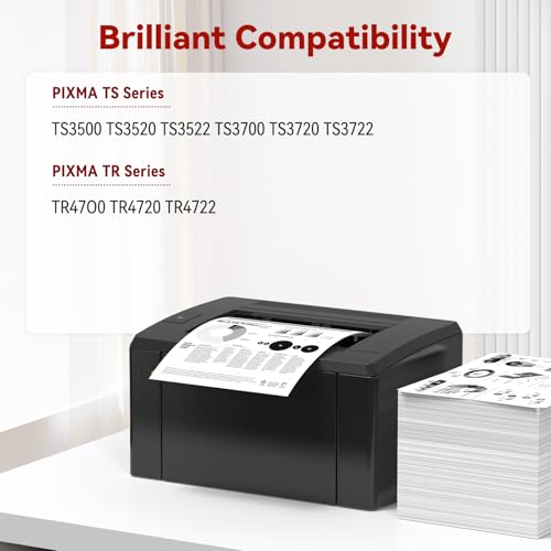 Image of 275XL PG-275XL Compatible Ink Cartridge Replacement for Canon 275 275XL PG-275 PG275 XL Black Ink for PIXMA TS3522 TR4720 TS3500 TS3520 TR4700 TR4722 TS3722 Printer Ink Cartridges, 1 Black