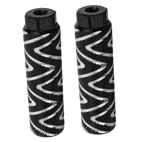OHPHCALL Replacement Parts 1 Pair of Sturdy Bike Pegs Aluminum Alloy Bike Supplies Easy Installation Durable for Bicycles