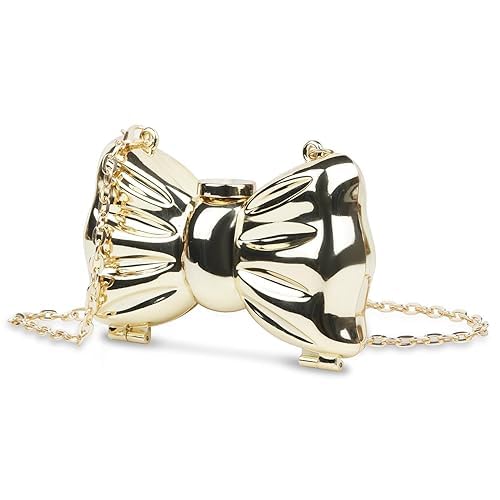 Bow Clutch Purse Metallic Acrylic Evening Handbag Crossbody Sling Bags with Detachable Chain Strap Stylish Latest Ladies Girls Small Size Cute Wallet for Party Wedding Gift-image-35