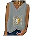 Produktbild Beste Freunde Tshirt Damen Mode Bedrucktes Loose Hemd Pullover Sweatshirt Langarmshirts Tops für Frauen und Teenager Mädchen Oberteile Linenblouse Locker bedrucktes ärmelloses V-Ausschnitt Tankhemd