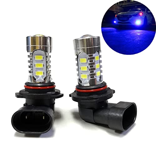 Socal-Led 2X H10 9145 Led Fog Light Bulb 15W Smd 5730 12V High Power Bright Drl Bulbs, Blue #TOP1