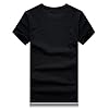 Alamor Mens 3D Fire Dragon Printing Tees Big Plus Size S-4XL Summer Fashion Casual Short Sleeve Personality T-shirt-Black-4XL #1