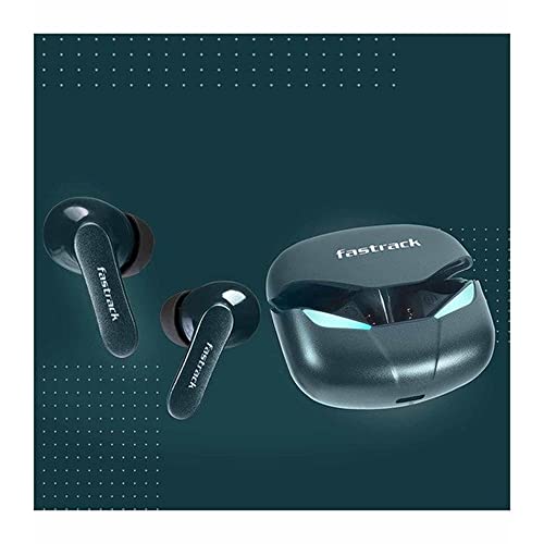 Image of Fastrack Reflex Tunes FT3 Earbuds with 24 Hrs Battery Life - IPX6 Sweat - Rich Green