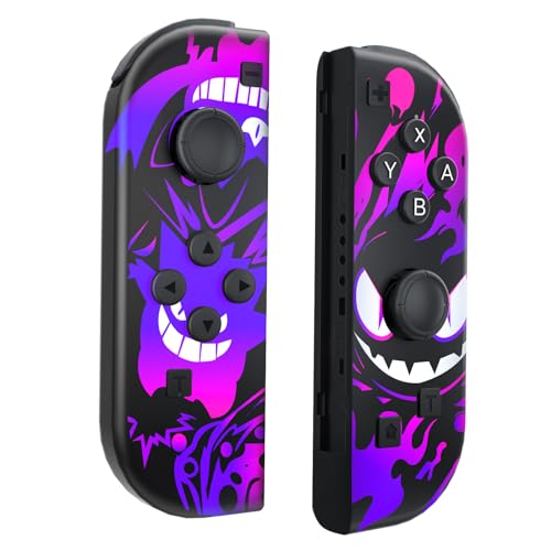 EYZPWE Controller for Nintendo Switch Controller, Swithc Controllers for Switch/Lite/OLED, with Double Vibration/Wake-Up/Screenshot/Motion Control