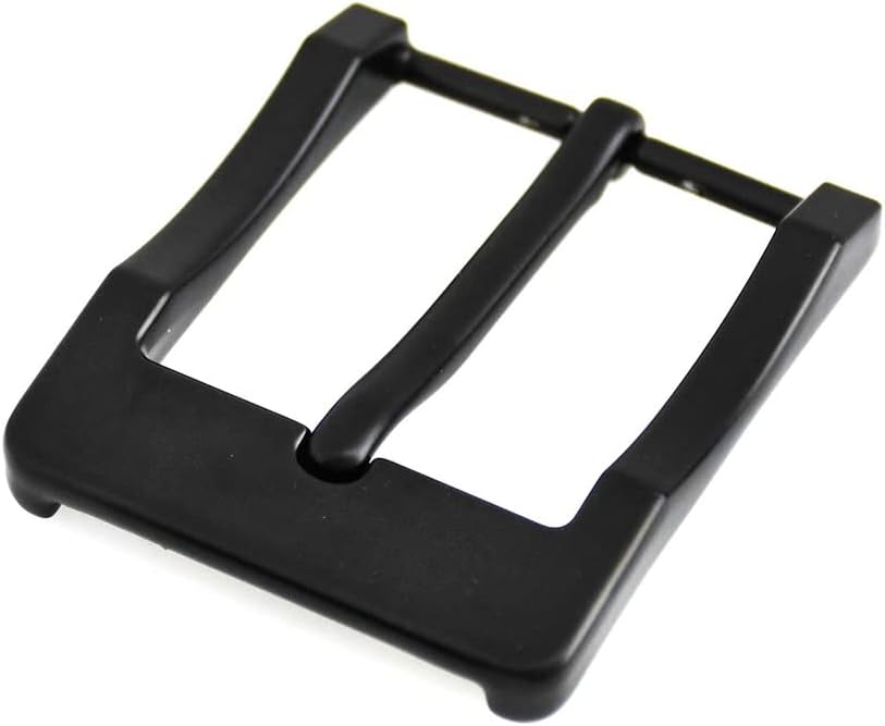 Belt Buckle Men's Single Pin Half Leather Craft Jeans Webbing Fit For