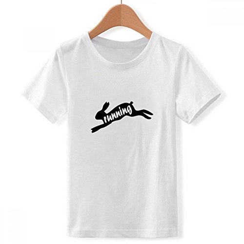 T-Shirt Lapins Animaux Crew Nature pour Sorties en Plein Air