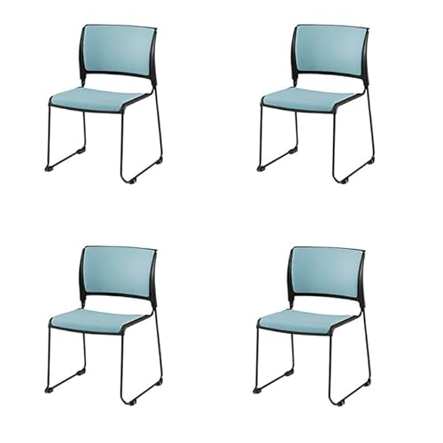 NAIKI �i�C�L �X�^�b�L���O�`�F�A ��c�p�֎q 4�r�Z�b�g �@�l���� �X���A �w���p�b�h�t�^�C�v �u���b�N�t���[�� ���C�g�u���[ E432-B1-LBL