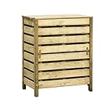 COMPOSTADOR DE Madera FARMBOX 80X50X100 CM