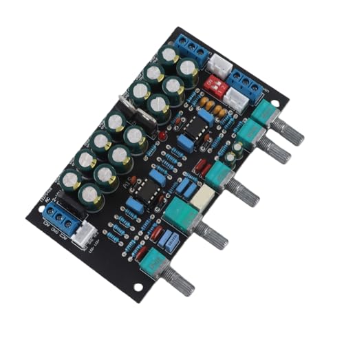 Preamplificador de alta fidelidad Clase A con chasis estéreo AC12V y control de 4 perillas analógicas