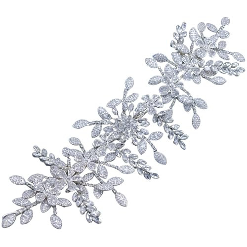Vestamore Bridal Headpiece, Elegant Wedding Accessory, 32Cm Long for Special