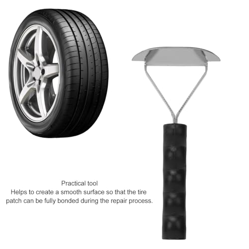 Tire Scraper, Tire Compaction Roller Anti Slip Tire Inner Liner Scraper Tire Repair Tool for Car Truck Motorcycle Bike