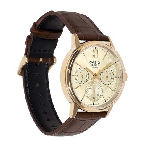 Image of Casio Enticer Men BMS-300GL-5AVDF Analog Brown Watch Men (A2543)