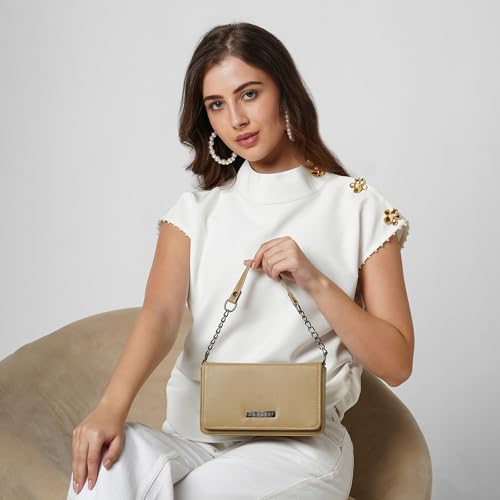 Image of Caprese Rare Small Sling Bag for Women with Adjustable & Detachable Strap for Comfortable Wear | Magnetic Button Closure | Versatile Handbag for Everyday Use, Travel & Special Occasions