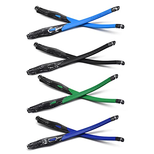 Patas de goma Oakley Crosslink repuesto azul oscuro verde negro para gafas Sweep Switch