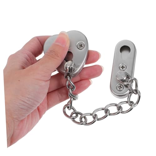 Cadena de seguridad de acero inoxidable con cierre resistente y diseño ajustable 5