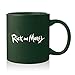 JUST FUNKY Rick and Morty Pickle Rick Coffee Mug 20 oz - Official Licensed Product