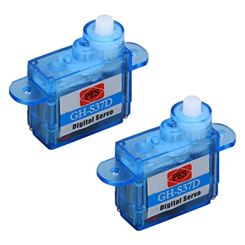  Tyatocepy 2 pezzi -S37D 3.7G Digital Servo Miniatura Servo per RC Aereo Trex 250 Elicottero Barca Auto