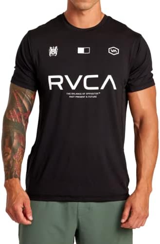 RVCA Mens Sport Regular Fit Tees