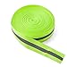 High Visibility Reflective Tape Strip, Fabric Florescent Reflective Safety Tape Sew-on Warning Safety Trim (Green, 1.97in0.79in)