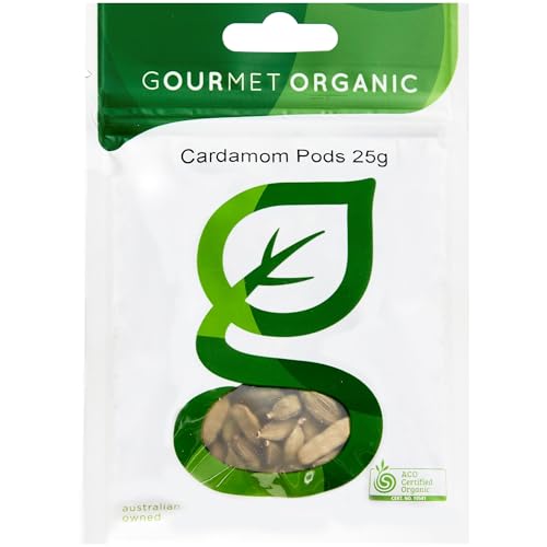 Gourmet Organic Cardamom Pods Sachet 20 g
