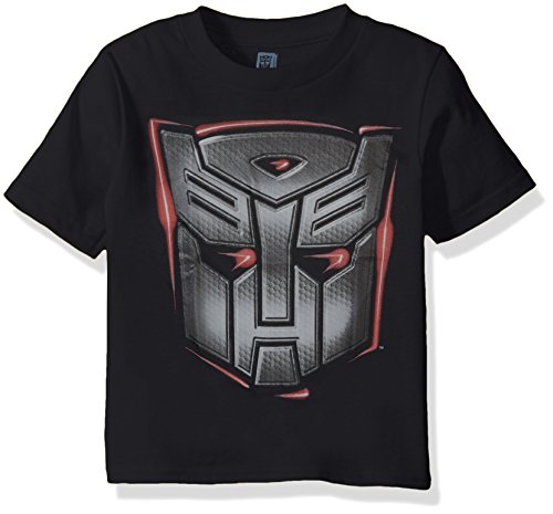 Maillot Transformers noir en coton - T-shirt graphique de qualité supérieure ado L