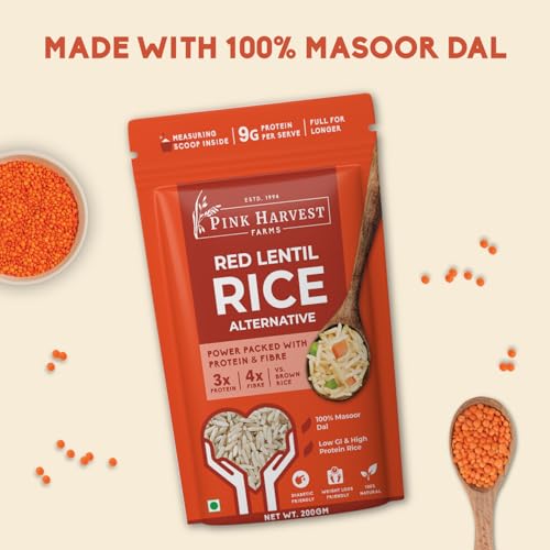 Image of PINK HARVEST FARMS Variety Rice Alternative Bundle | Daibetic Friendly | High Protein | Low GI | Gluten Free | Keto (200 g (Pack of 3)