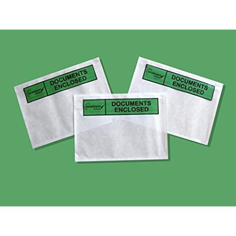 1000 Bio-Degradable Packing List Envelopes Cover