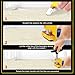 2 In 1 Tile Cutter Hand Tool With 2pcs Blades, Glass Tile Cutter Mirror Breaking Tool Tile Cut Tiles Straight Home DIY Tool Kit(Gold)