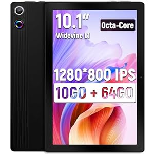 Tablette Tactile Octa-Core 10 Pouces Yicty